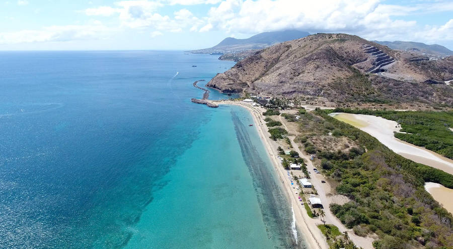 St Kitts And Nevis Coastline Wallpaper