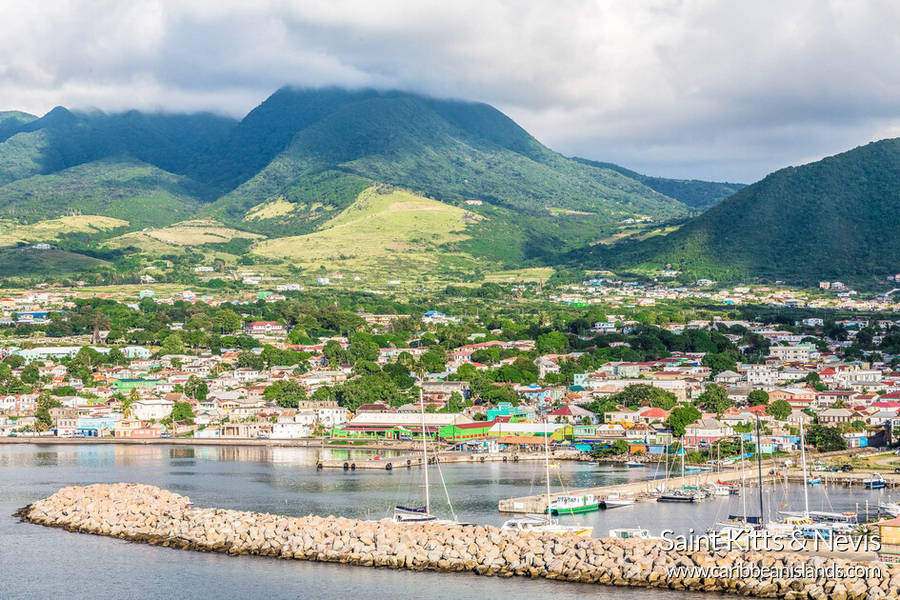 St Kitts And Nevis Docks Wallpaper