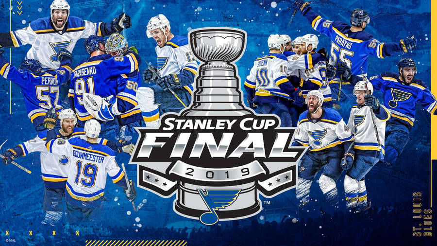 St Louis Blues 2019 Finals Banner Wallpaper