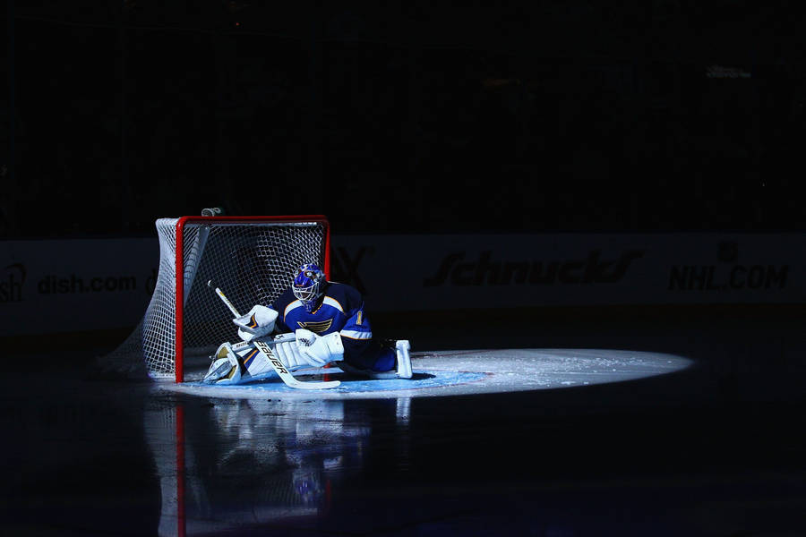 St Louis Blues Goal Keeper Wallpaper