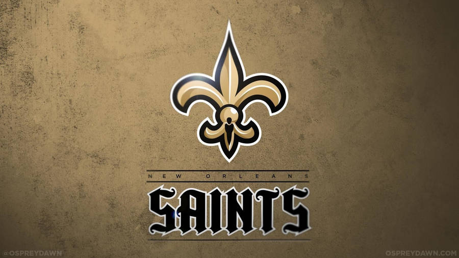 Staggering New Orleans Saints Poster Wallpaper