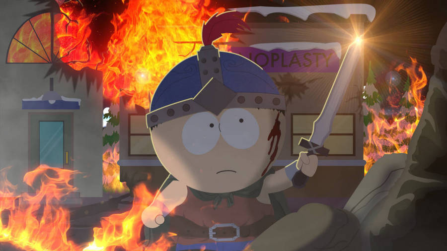 Stan Marsh In Battle Wallpaper