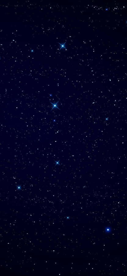 Stand Out With A Black And Blue Iphone Wallpaper