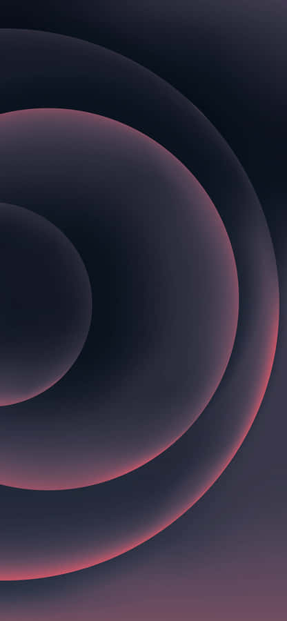 Standard Iphone 12 Abstract Circles Wallpaper