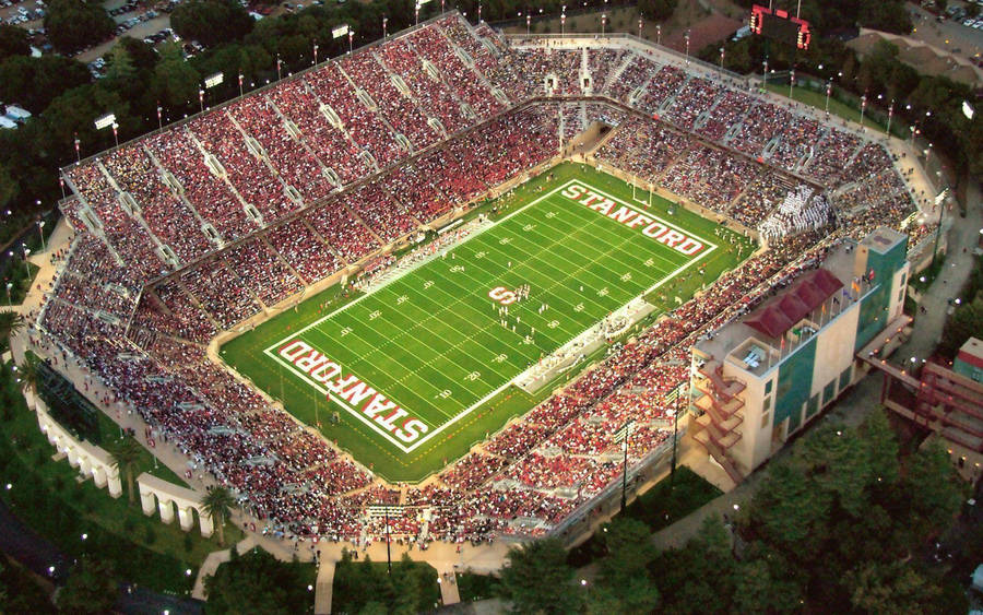 Stanford University Stadium Audience Wallpaper