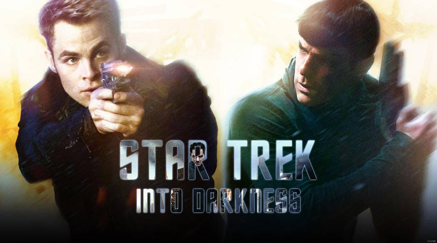 Star Trek Into Darkness Admiral James And Spock Wallpaper