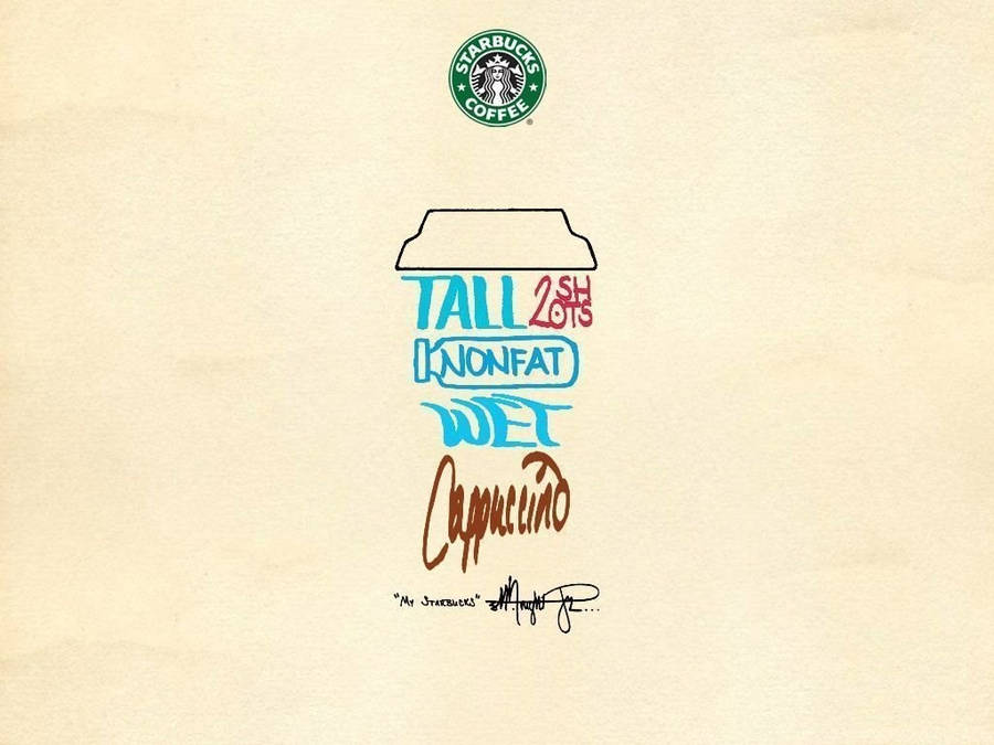 Starbucks Order Iphone Wallpaper