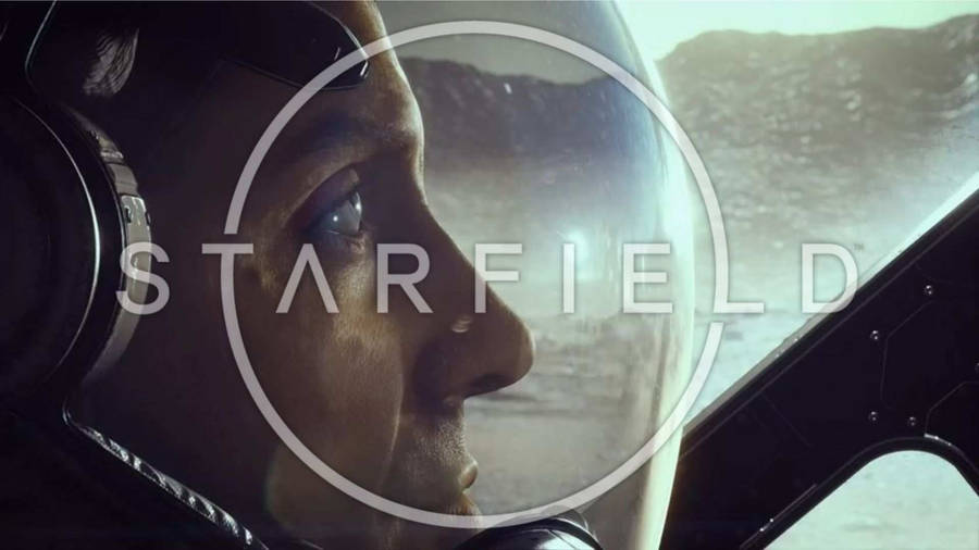 Starfield Astronaut Wallpaper