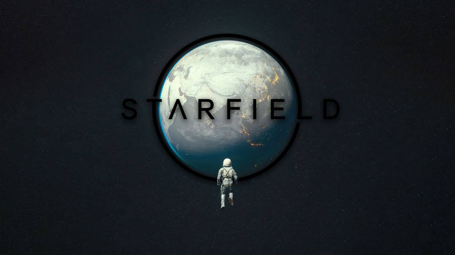 Starfield Astronaut In The Space Wallpaper