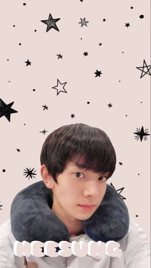 Starry Enhypen Member Heeseung Phone Wallpaper