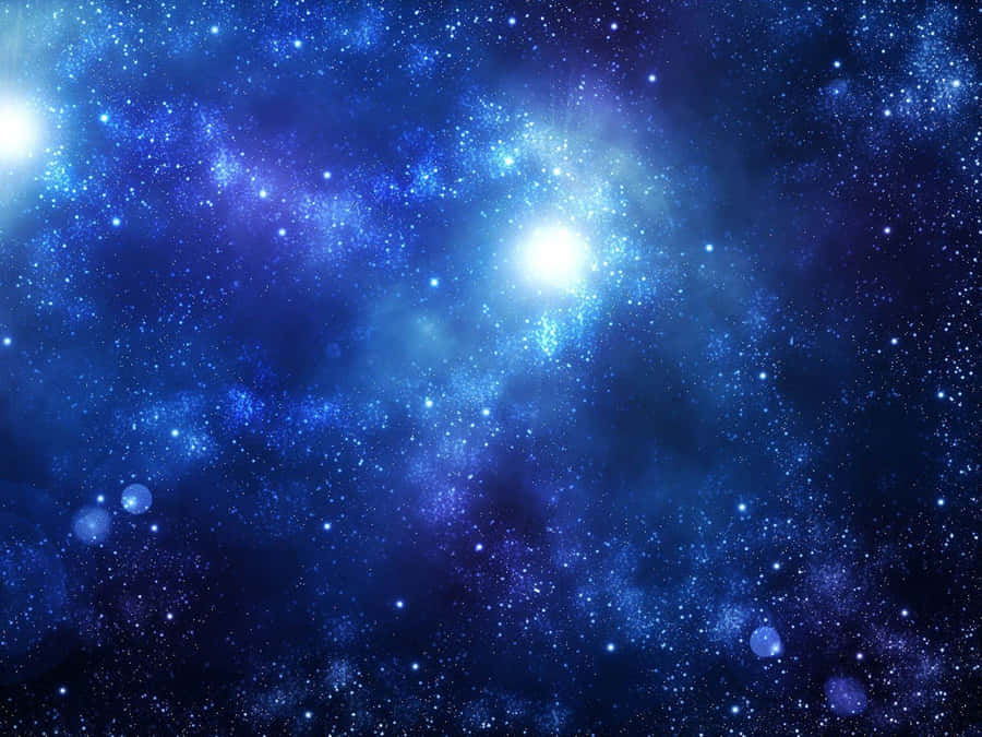 Starry Nebula Backdrop Wallpaper