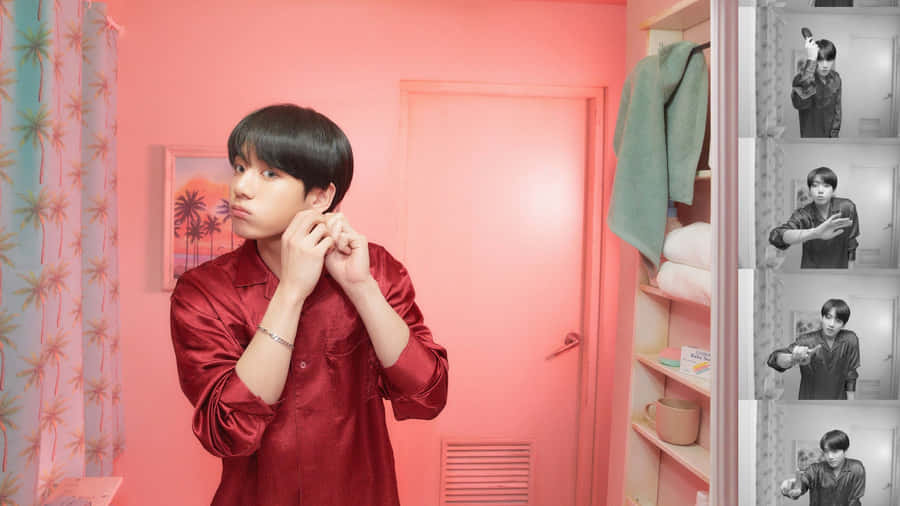 Stars Of Bts Show Off The New Mac Products Wallpaper