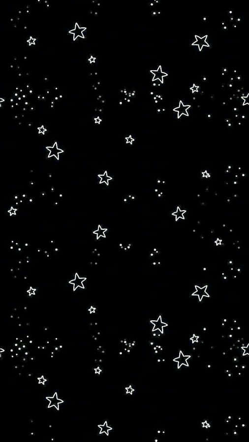 Stars Outline Aesthetic Tumblr Wallpaper