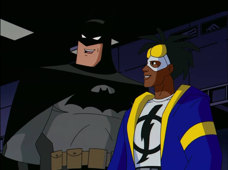 Static Shock With Batman Wallpaper