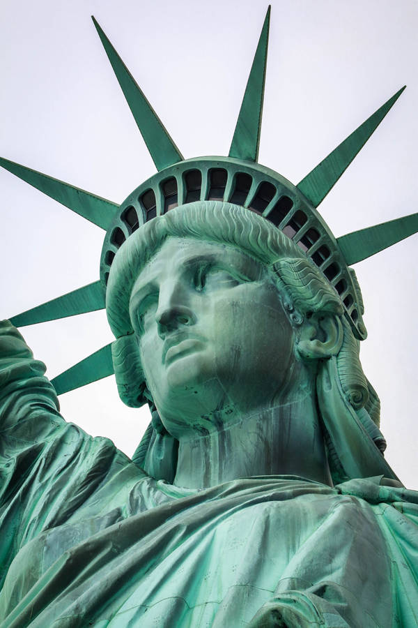 Statue Of Liberty Portrait Wallpaper