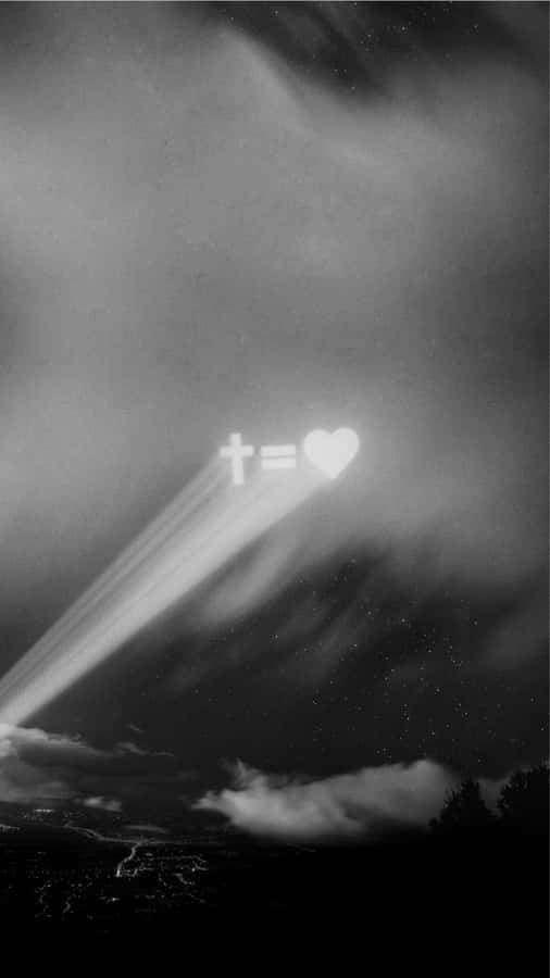 Stay Connected With The Cross Phone Wallpaper