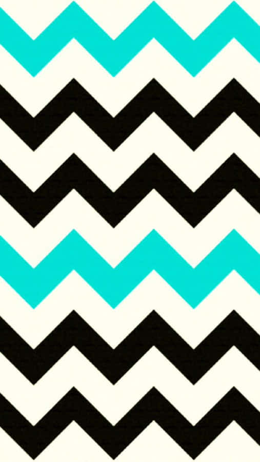 Stay Connected With This Stylish Chevron Iphone Wallpaper