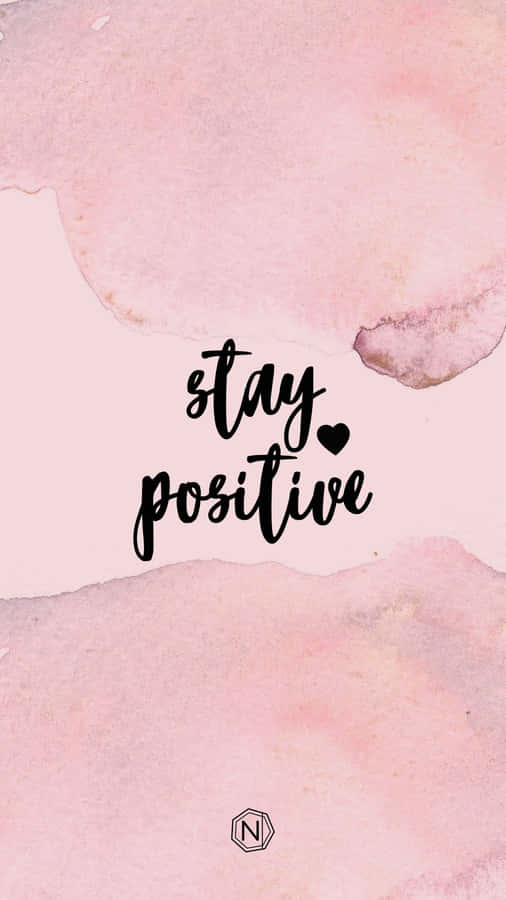 Stay Positive To Find Your Path In Life Wallpaper