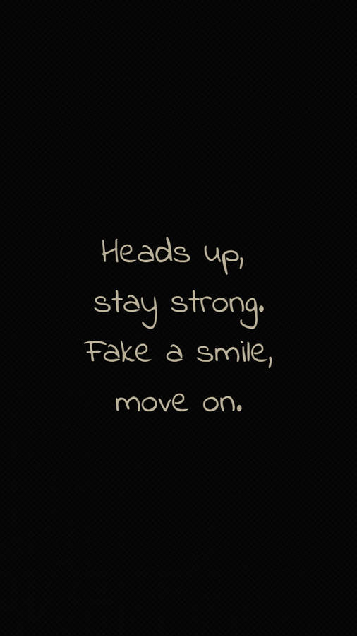 Stay Strong Life Quotes Wallpaper