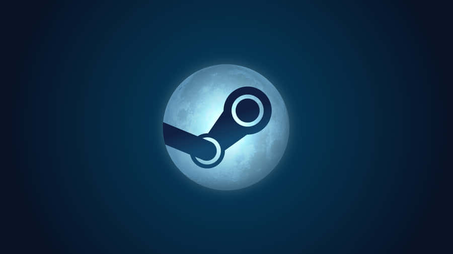 Steam Moon Logo Wallpaper Wallpaper