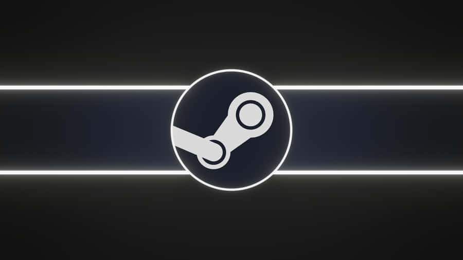 Steam Platform Logo Wallpaper Wallpaper