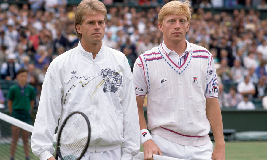 Stefan Edberg And Boris Becker Wallpaper