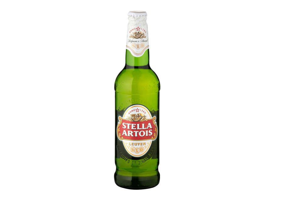 Stella Artois Lager Bottle Wallpaper