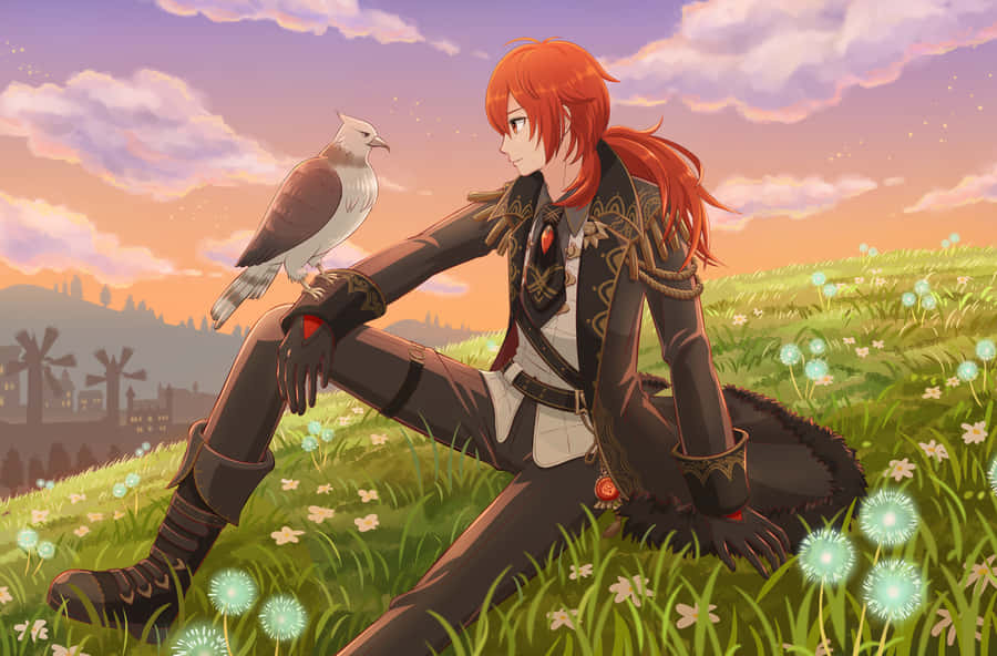 Step Into Diluc’s Shoes This Season Wallpaper