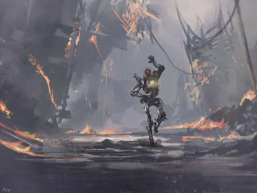 Step Up Your Game With Pathfinder Apex Legends! Wallpaper