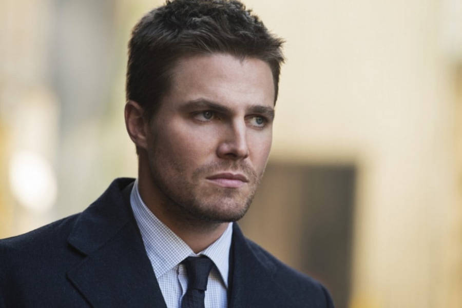 Stephen Amell Male Face Wallpaper