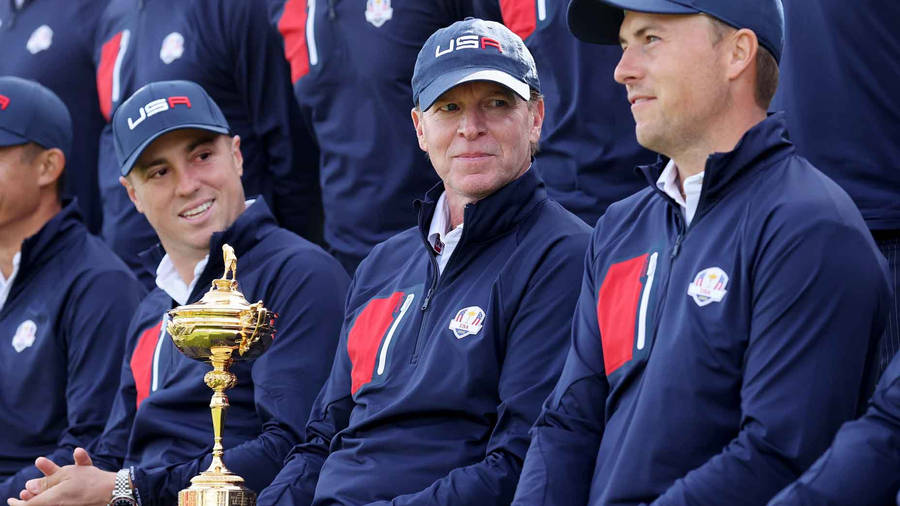 Steve Stricker With Usa Team Wallpaper