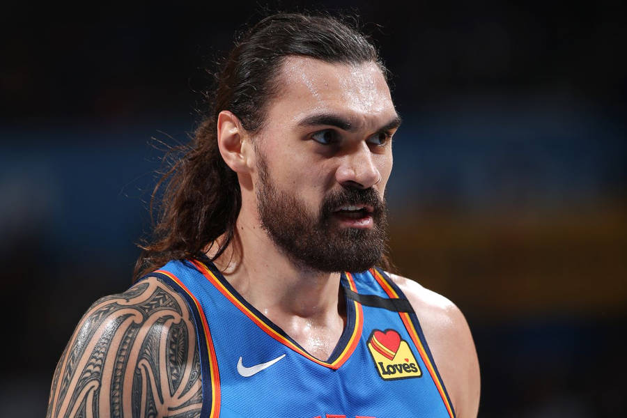 Steven Adams Okc Thunder Wallpaper