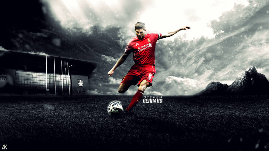 Steven Gerrard Footballer Wallpaper