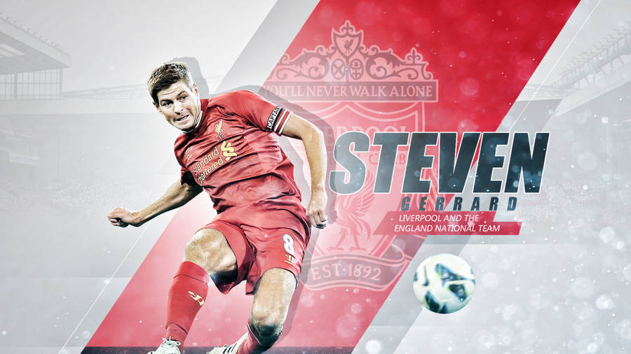 Steven Gerrard Liverpool Tribute Wallpaper
