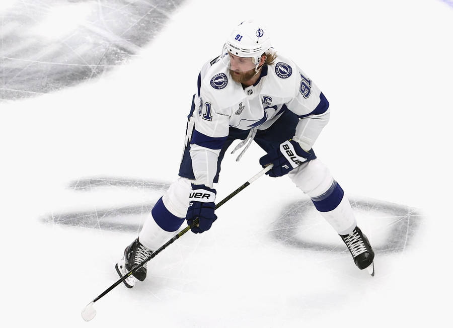 Steven Stamkos Creative Live Action Tampa Bay Lightning Wallpaper