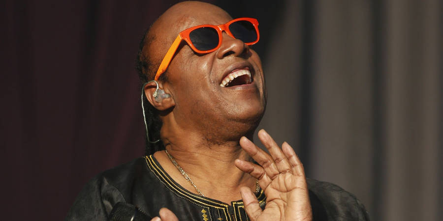 Stevie Wonder Looking Up Wallpaper