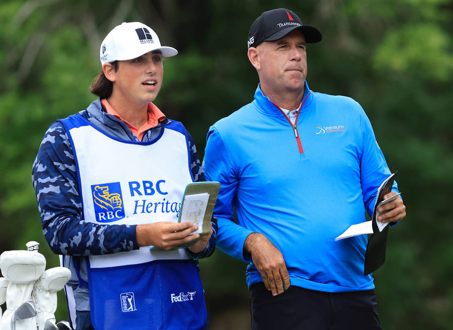 Stewart Cink With His Son Wallpaper