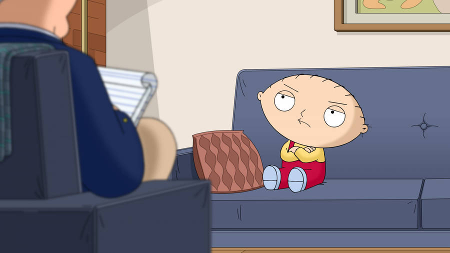 Stewie Griffin Crossed Arms Wallpaper