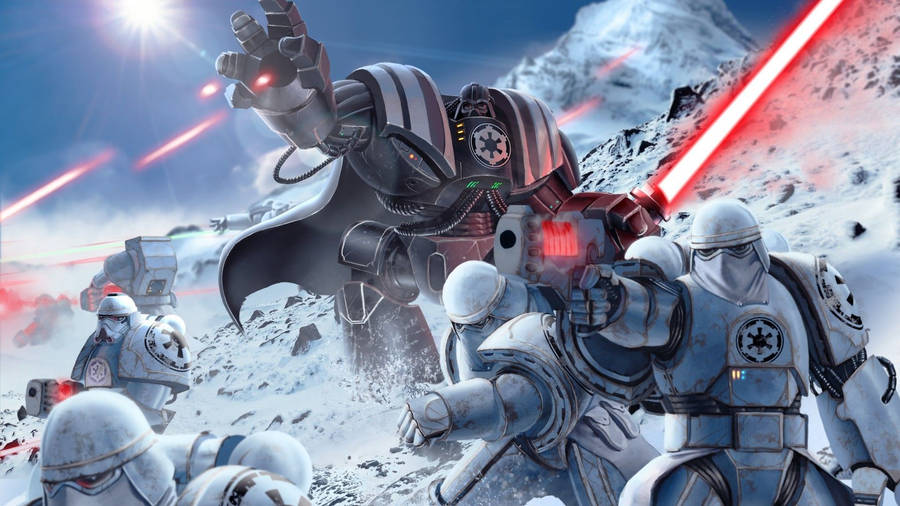 Stormtroopers Vs Rebels Hd Wallpaper