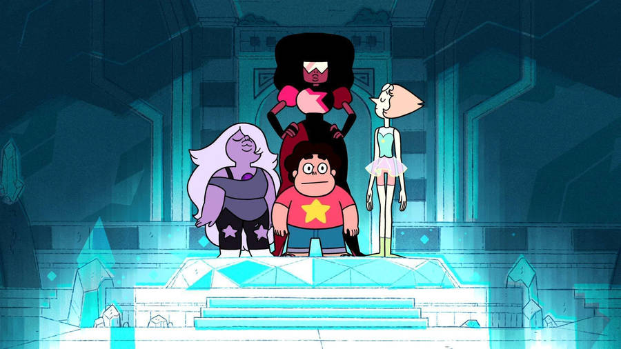 Straight-faced Steven Universe Ipad Wallpaper