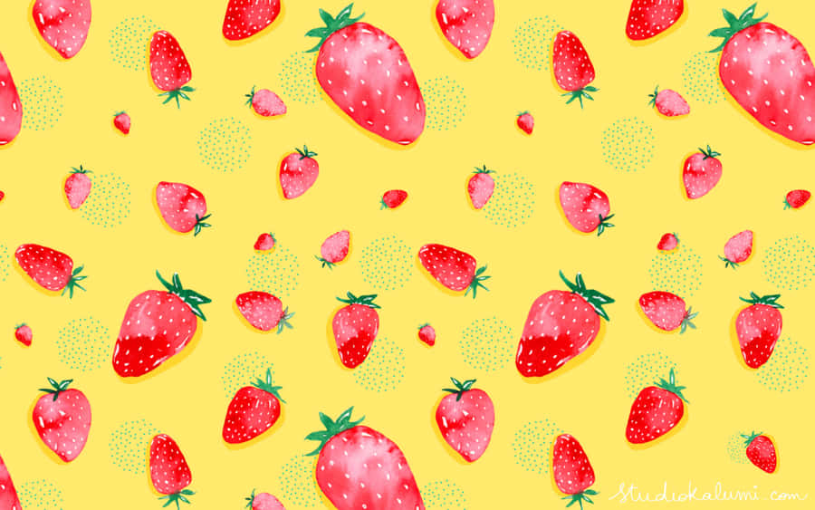 Strawberry Wallpaper - Hd Wallpapers Wallpaper