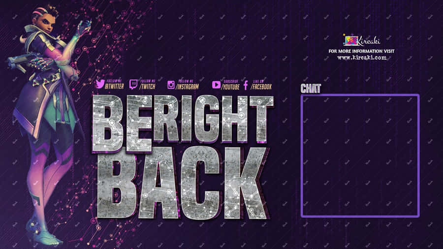 Streamer Be Right Back Wallpaper