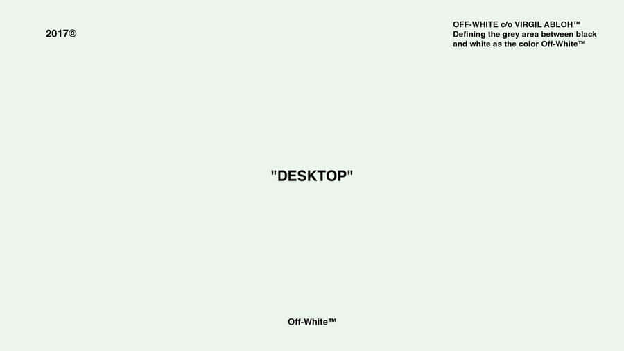 Streamline Your Workflow With The New Off White Ipad Wallpaper