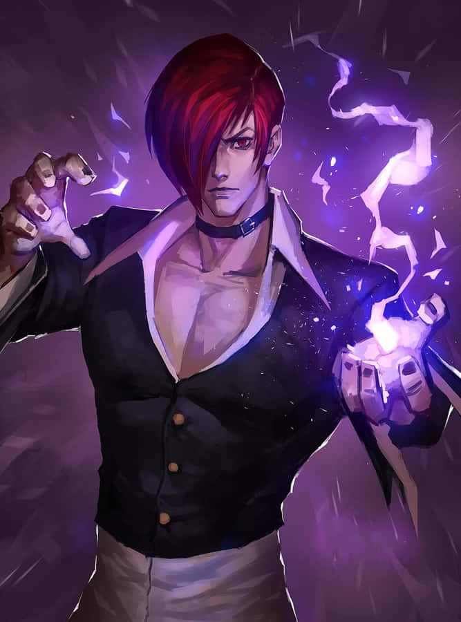 Street Fighter Legend Iori Yagami Wallpaper