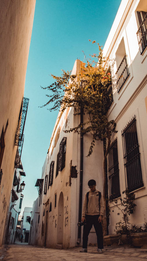 Street Of Tunisia Wallpaper