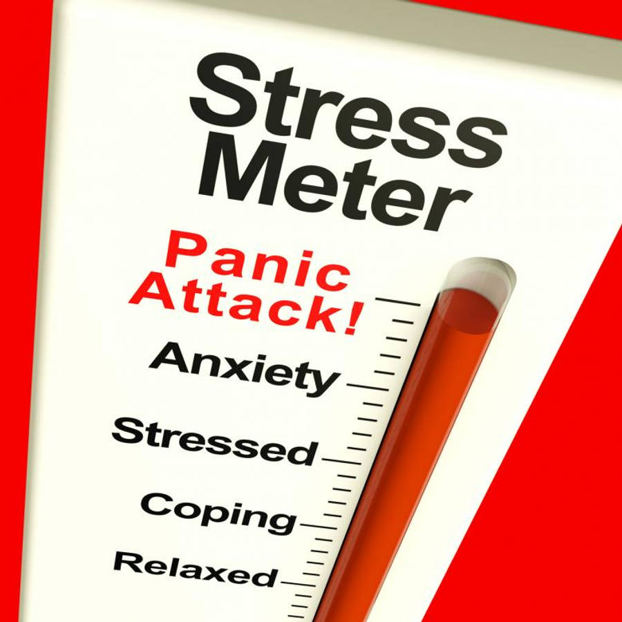 Stress And Panic Meter Wallpaper