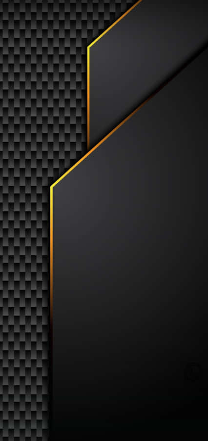 Striking Black Gold Background Wallpaper