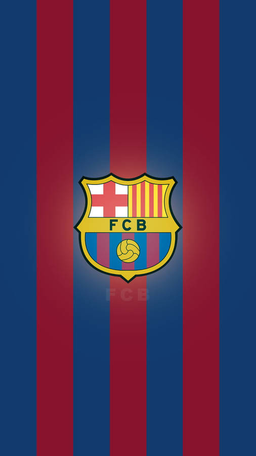 Striped Barcelona Fc Wallpaper