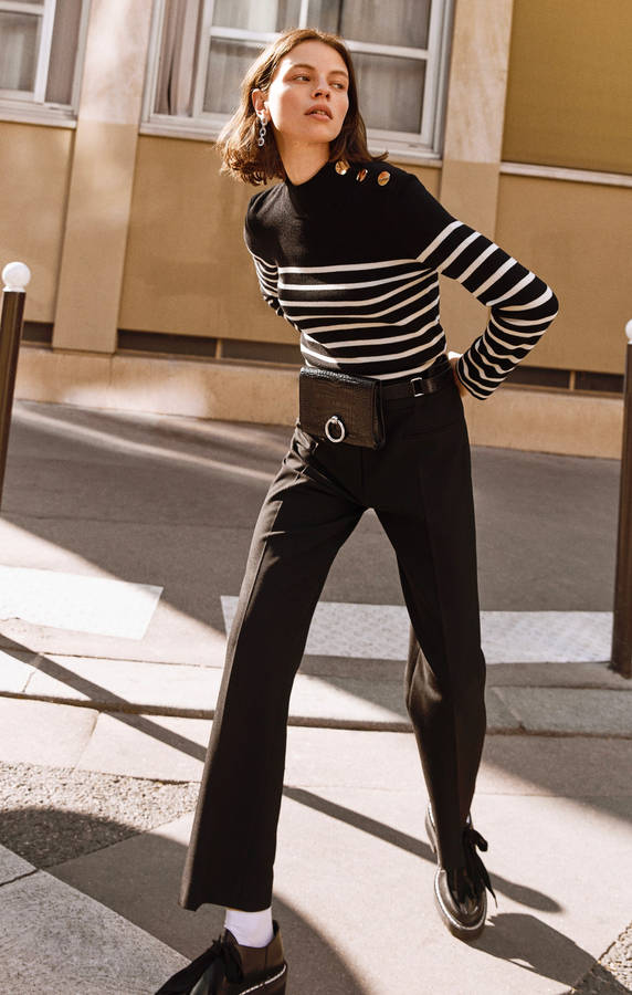 Striped Top From Claudie Pierlot Wallpaper