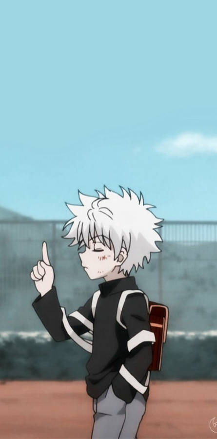 Student Hunter X Hunter Killua Pfp Digital Art Wallpaper